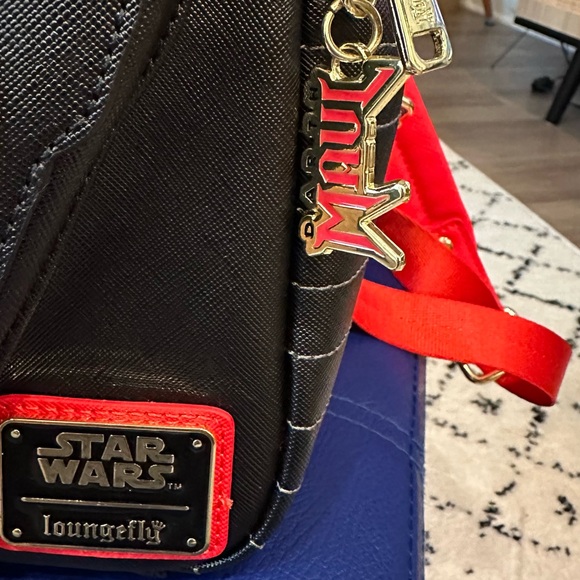 Loungefly Star Wars NYCC Exclusive Darth Maul GITD Mini Cosplay Backpack RARE - Picture 2 of 5